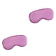 thumbnail image 1 of Qarigey Cubierta para los ojos, accesorio de ropa de cama creativo, venda de seda de imitación, paquete de persianas de resiliencia, Violeta 2Conjunto, 1 of 6