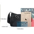 thumbnail image 3 of JennyShop Bolsa De Mensajería Ligera, Bolsas De Cuerpo Cruzado De Moda Para Mujeres Impermeable Bolsa De Bolsillo De Nylon Casual Bolsa De Bolsillo, 3 of 7