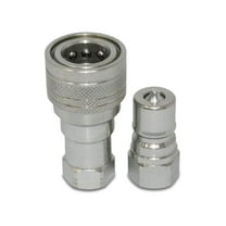 Kubota 7J417-66220 7J417-66320 Replacement Hydraulic Quick Coupler Set, 3/8” NPT