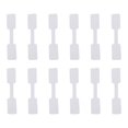 thumbnail image 1 of maskred 100Pcs Price Tags Jewelry Tag White Blank Label Square Heads Paper Sticker Rectangle Labels for Necklace Bracelet As Shown 1Set, 1 of 6
