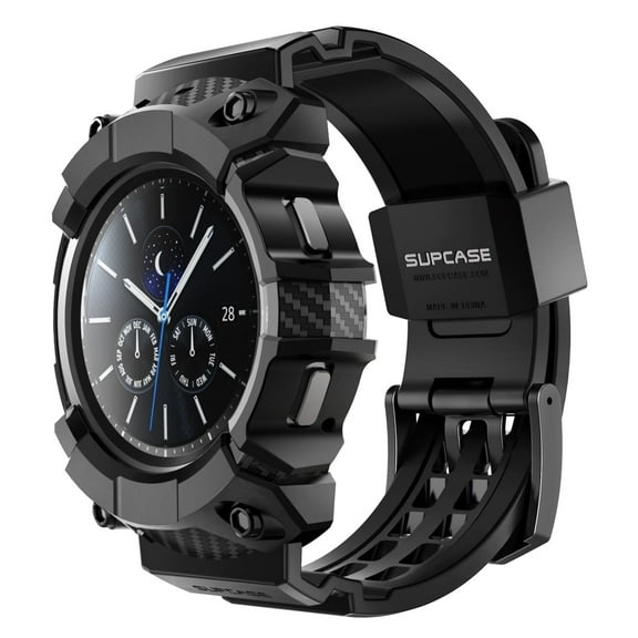 SUPCASE Unicorn Beetle Pro Series Case for Galaxy Watch 4 Classic 42mm 2021 Release, Rugged Protective Case with Strap Bands