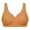 Gold, variant on Womens Wireless Jelly Bra Plus Size Supportive Seamless Bras Full Coverage Push Up Comfortable No Underwire Tshirt Bras