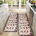 thumbnail image 4 of Kitchen Rugs Sets Of 2,Multicolor Christmas Camping Pattern Anti Fatigue Kitchen Mat Rugs Non Slip Washable,Decorative Kitchen Floor Mats for Kitchen,Sink,Laundry,17"x47"+17"x47", 4 of 5
