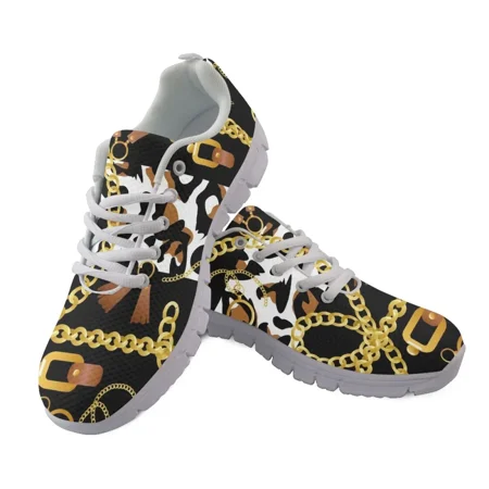 

Luxury Brand Women Sneakers Fashion Baroque Leopard Design Flat Shoes for Ladies Outdoor Lace-up Mesh Shoes Zapatos