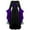 Purple, variant on Gothic Steampunk Camisole Off Shoulder Sleeve Button Irregular Dress