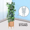 thumbnail image 4 of 5Set(2PCS/Set) Flower Pot Stand Climbing Frame Vine Rack Garden Trellises Hot Durable DIY Reusable Stackable Plant Support,28x14.5cm, 4 of 5