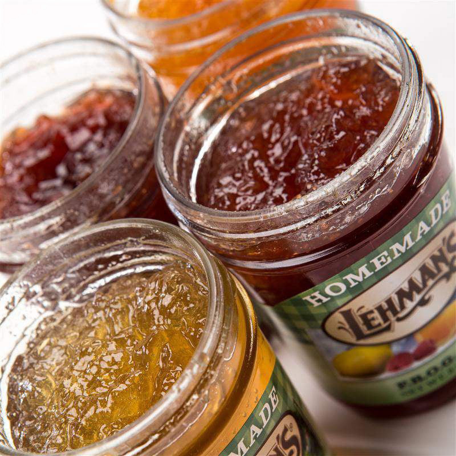 Lehman's Homemade All Natural Preserves Spread, No Preservatives, 8 Oz, Strawberry Jam