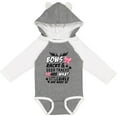 thumbnail image 3 of Inktastic Hunting Season Bows Racks & Deer Tracks Girls Long Sleeve Baby Bodysuit, 3 of 5