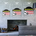 thumbnail image 2 of Venomous Snakes 14" X 14" Sign | Indoor/Outdoor Plastic | SignMission Designer Reptile Lover Cobra Poisonous Copperhead Novelty Gift Funny Joke Gag Road Garage, 2 of 4