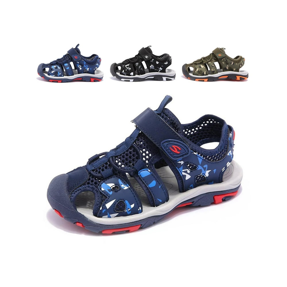 Own Shoe Kids Sport Sandals Closed Toe Boys Lightweight Athletic