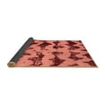 thumbnail image 2 of Ahgly Company Indoor Rectangle Abstract Brown Modern Area Rugs, 2' x 4', 2 of 4