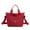 Wine, variant on Vikakiooze Messenger Bag Large Capacity Dual Purpose Casual Hand Shoulder Bag, Waterproof, Suitable For ing, Fitness, Shopping