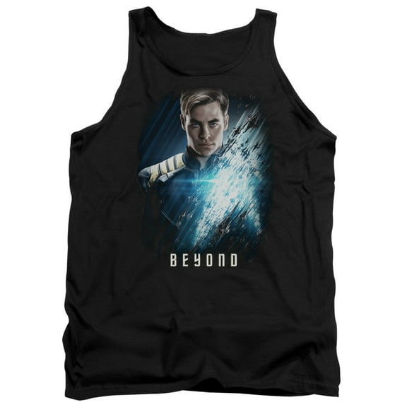 Star Trek Beyond Kirk Poster Adult Tank Top Black