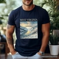 thumbnail image 5 of Scenic West Virginia State New River Gorge Bridge T-Shirt, Landscape Appalachian Tee and Souvenir, 5 of 6