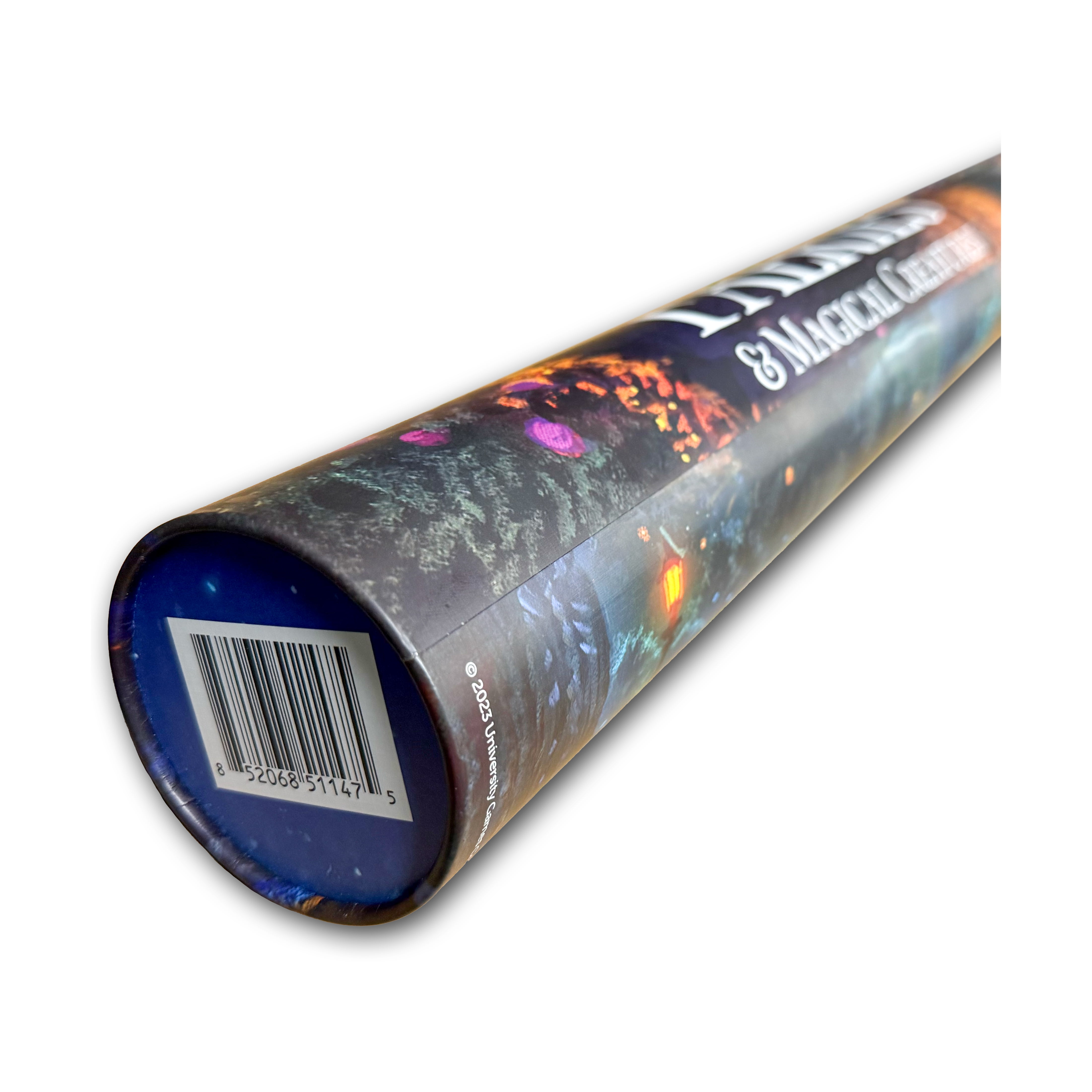 Forbidden Games Faeries & Magical Creatures - Collectible Poster with Custom Storage Tube