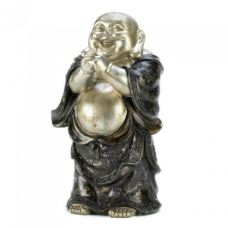 Buddha Head Figurine - STANDING HAPPY BUDDHA FIGURINE