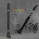 thumbnail image 4 of Mini Instrumento Viento Clarinete Plano Bb B Bolsillo para Práctica Principiantes, 4 of 9