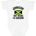 thumbnail image 3 of Inktastic Jamaica Awesome Jamaican Boys or Girls Baby Bodysuit, 3 of 5