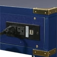 thumbnail image 3 of Wellington 46" Desk with Power in Lapis Blue Finish in Engineered Wood, 3 of 9