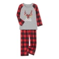 thumbnail image 4 of Family Christmas Pajamas Matching Sets Xmas Matching Pjs for Adults Kids Holiday Home Xmas Family Sleepwear, 4 of 10