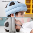 thumbnail image 3 of haostontn Gorra De Bebé Niño Anticolisión Sombrero Protector De Niños Anti Caída Protección De La Cabeza Casco Seguridad Del Ajustable MX, 3 of 4