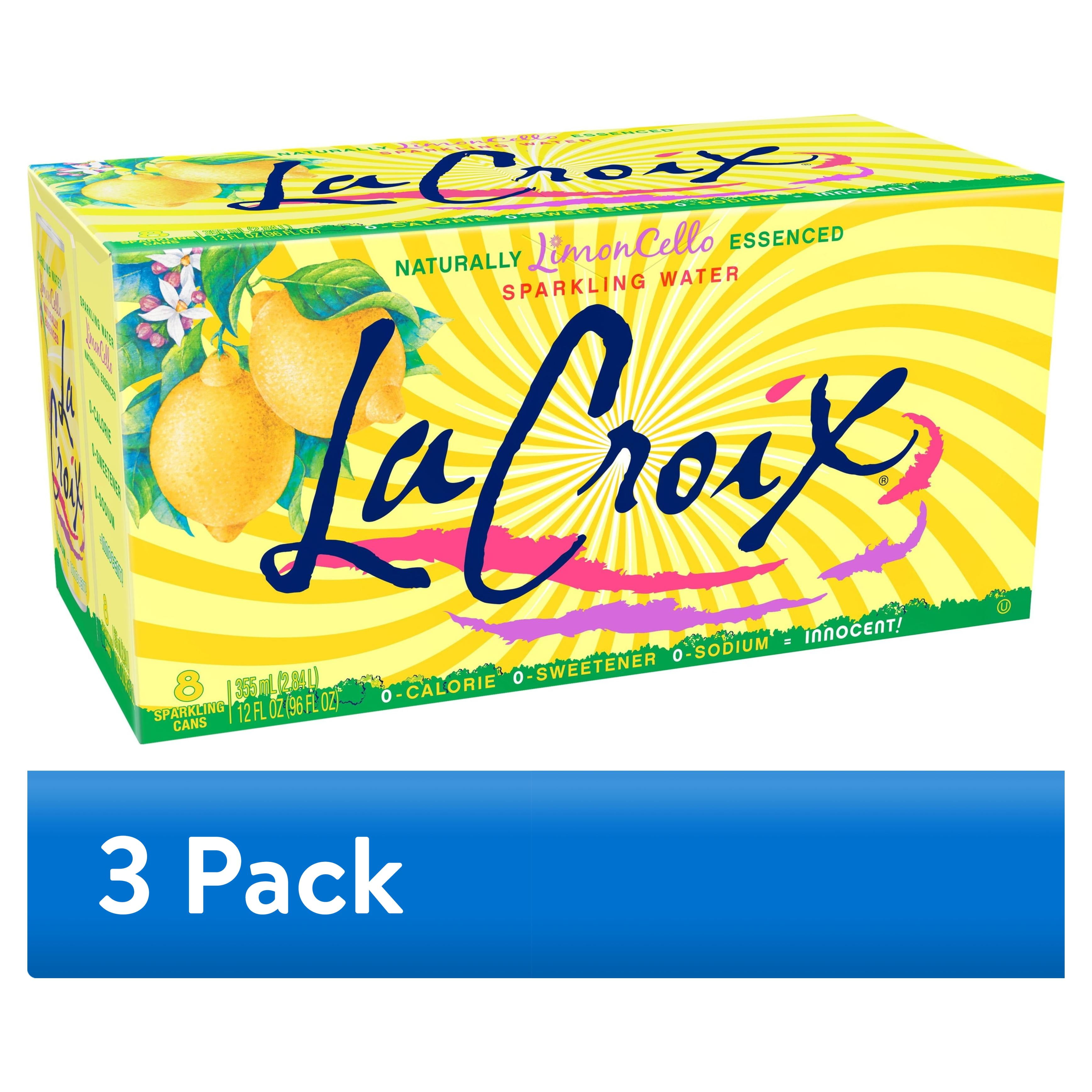 LaCroix LimonCello Sparkling Water, Refreshing Zero-Calorie Drink