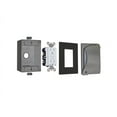 thumbnail image 3 of Sigma Electric 16449 Weatherproof Rectangular GFCI Outlet Kit, Gray, 3 of 9