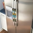 thumbnail image 2 of ZIATUBLE Refrigerator Door Handle Wraps Set of 4 Lightweight Neoprene Kitchen Appliance Decor Replacement Sturdy Handle Covers Fit Fridge Oven, Boho Hippie Daisy Flower, 2 of 7