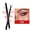 01   Bright Red, variant on Julystar Fengcai Colored Eyeliner Gel Set, soft and smooth, waterproof and long-lasting, suitable for everyday use and convenient for travel
