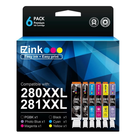 Cartucho de tinta E-Z Ink compatible para Canon PGI-280XXL CLI-281XXL