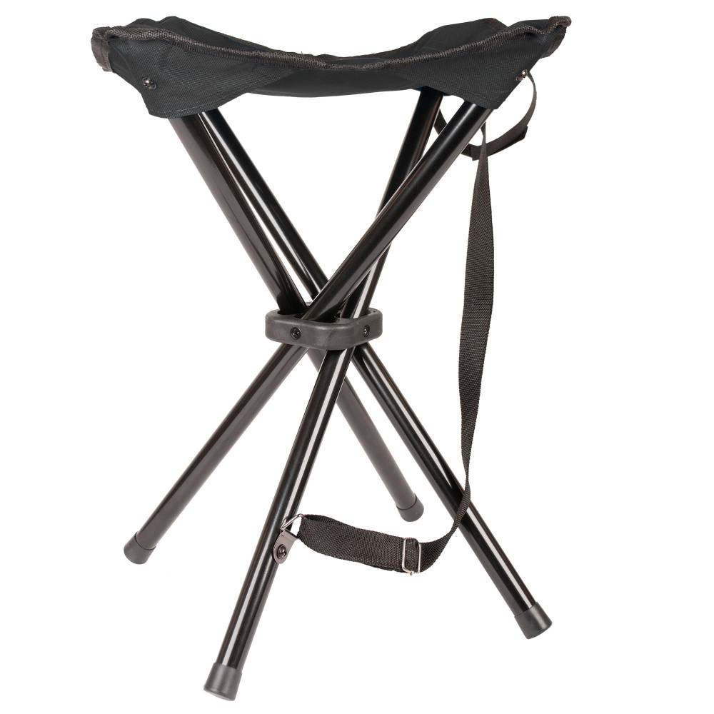 World Famous Sports Folding Camp Stool, Blue, 16 x 12 x 12 Inches, Supports Up to 200 Pounds - image 3 of 7