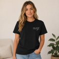 thumbnail image 2 of Motivational Graphic T-Shirt, You Are Enough Front and Back Print Unisex Tee, 2 of 9
