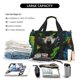 thumbnail image 5 of Disketp Realistic Style Wolf Warrior Bolsa de Viaje Tipo Duffle, Bolso de Mano para Fin de Semana para Mujer, Bolsa de Gimnasio Ligera para Hombre, Esencial para Viajes, 5 of 7