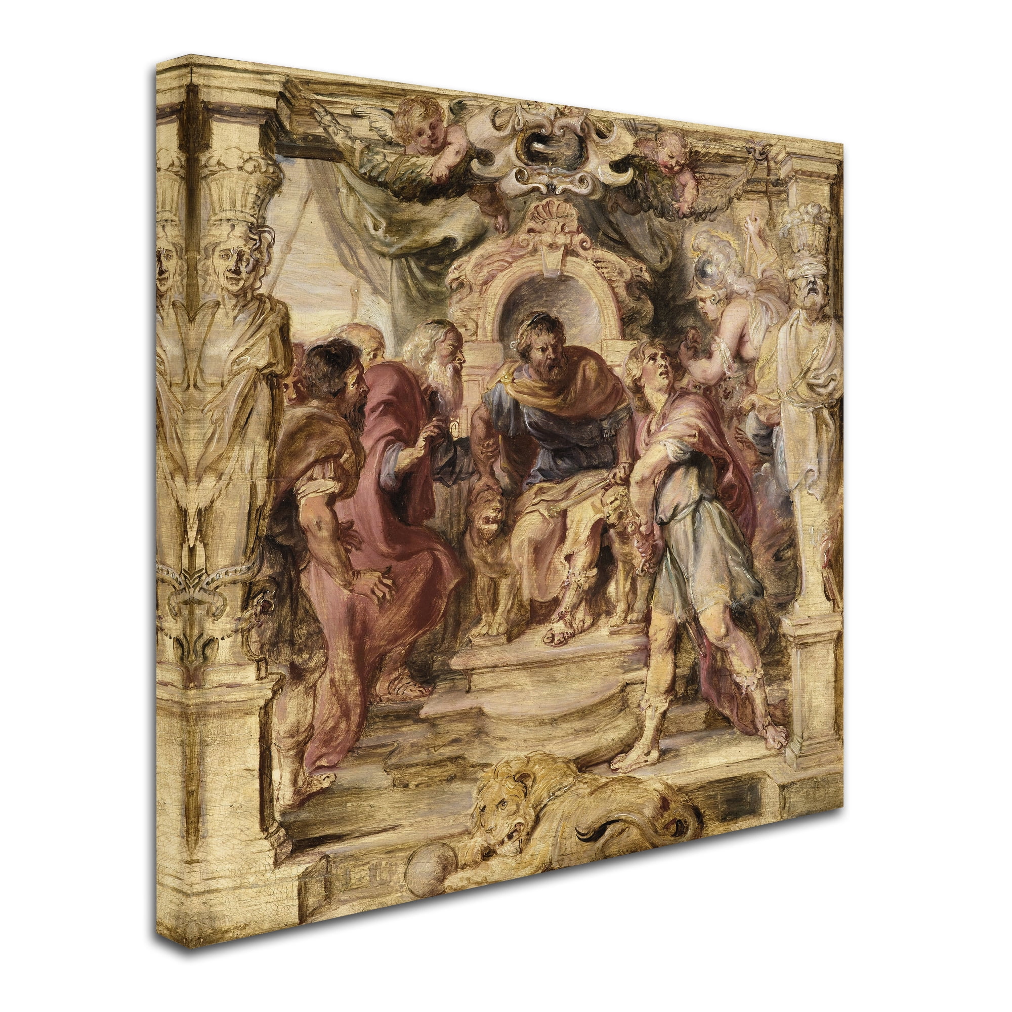Trademark Fine Art 'The Wrath Of Achilles' Canvas Art by Peter Paul Rubens