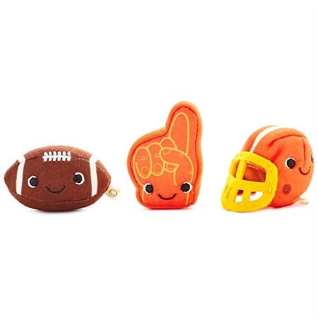 Hallmark Happy Go Luckys Happy Pack Football Friends Three Miniature stuffed animals price history on PriceWatchPro
