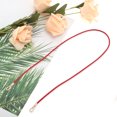 thumbnail image 4 of Unique Bargains 1 Pc Hexagonal Buckle Handbag Strap for Office Red PU Metal, 4 of 5