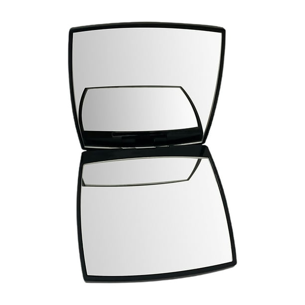FELTECHELECTR Espejo compacto plegable de bolsillo con doble cara para maquillaje, ideal para viajes en casa.
