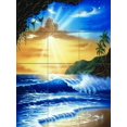 thumbnail image 1 of Tile Mural Kitchen Backsplash - Ocean Paradise-JW - by Jeff Wilkie, 1 of 1