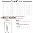 thumbnail image 3 of Lilgiuy Women Casual Printing Pockets Elastic Mid-Waist Comfortable Wide-Legged Loose Pants Lightweight Versatile Going Out Pants, 3 of 4