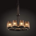 thumbnail image 3 of Justice Designs Fusion Dakota 9-LT Ring Chandelier - Dark Bronze - FSN-8766-10-CRML-DBRZ, 3 of 3