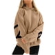 thumbnail image 1 of Fashiona Sudadera con capucha y estampado de letras para mujer, 1 of 4