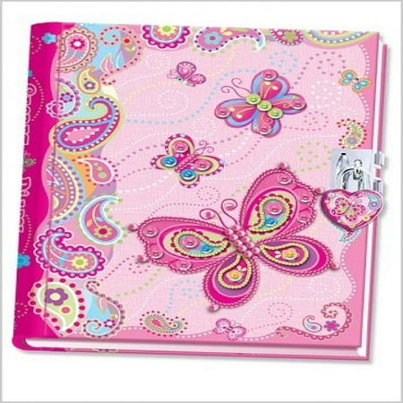 diary butterfly lock