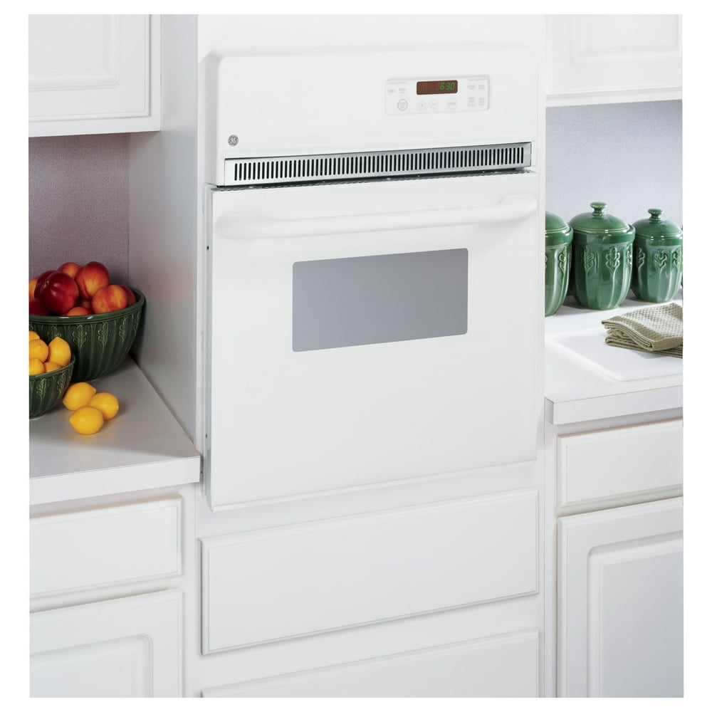 GE JRP20WJWW 24 inch Electric Single SelfCleaning White Wall Oven