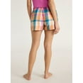 thumbnail image 4 of Joyspun Women's Woven Pajama Boxer Shorts, Sizes XS to 3X, 4 of 6