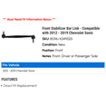 thumbnail image 2 of Front Stabilizer Bar Link - Compatible with 2012 - 2019 Chevy Sonic 2013 2014 2015 2016 2017 2018, 2 of 2