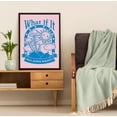 thumbnail image 3 of LOLUIS What If It All Goes Right Poster, Mushroom Wall Decor, Framed Motivational Quotes for Office Home Bedroom Livingroom (Unframed 11"x17"), 3 of 7