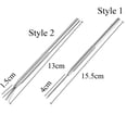 thumbnail image 2 of 2PCS Crafts Ribbon Pro Fimo Polymer Pottery Carving Clay Modeling Needle Detail Tool Ceramics Pin 2PCS STYLE 1, 2 of 8