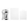 thumbnail image 1 of Ofertas Únicas 3 Pcs Sello de Arte de Uñas Portátil para DIY de Uñas Tono Plateado, 1 of 1