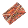 thumbnail image 2 of Beauty Clearance Under $15 New Women Headbands Wide Hair Wrap Extra Turban Bands For Lady Large Sport Workout Stretch Non-Slip Big Hair Bands Orange, 2 of 2