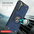 thumbnail image 6 of SOATUTO For Samsung S22 6.1 inch Phone Case Military Grade Drop Rugged Cover Anti-Scratch Protective 360° Rotate Kickstand Sturdy Shockproof Phone Case Cover For Samsung Galaxy S22 - Blue, 6 of 7